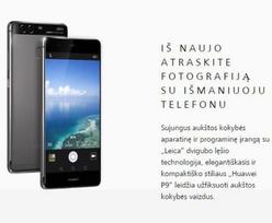 huawei p9 - Huawei P9 Dual Titanium Grey (Pilkas) - 4 nuotrauka