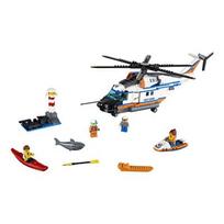 lego sraigtasparnis - LEGO City Heavy-duty Rescue Helicopter 60166 - 2 nuotrauka