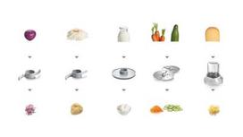 food processor - Bosch MCM3401M - 3 nuotrauka