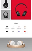 apple headphones - Beats Solo 3 Rose Gold (Rožinės) - 5 nuotrauka