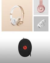 apple headphones - Beats Solo 3 Rose Gold (Rožinės) - 6 nuotrauka