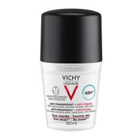 skin - Vichy Homme Deodorant Anti-Perspirant Anti-Stains Sensitive Skin 50ml - 1 nuotrauka