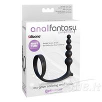 Analinis stimuliatorius Ass-gasm cockring anal beads