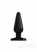 Analinis kaištis Shots Butt Plug Basic, juodas