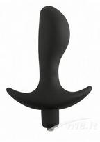 Vibruojantis analinis kaištis Anal Fantasy Perfect plug, juodas
