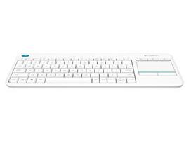 wireless keyboard - Logitech K400 Plus White (Balta) - 4 nuotrauka