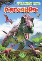 dinozaurai knyga - Dinozaurai. Spalvinimo knyga - 1 nuotrauka