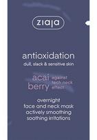  ZIAJA Acai uogu naktinė glotninanti veido ir kaukė  7 ml