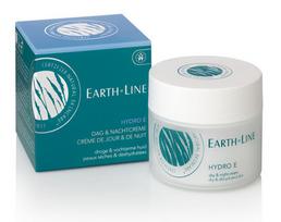  EARTH LINE Hydro E Dieninis ir naktinis drėkinantis kremas sausai ir dehidratuotai odai, 50ml