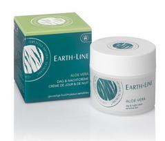  EARTH LINE Aloe Vera Dieninis ir naktinis drėkinantis kremas, jautriai odai, 50ml