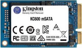256gb ssd - Kingston KC600 256GB mSATA - 1 nuotrauka