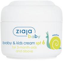  Ziaja Baby Baby&Kids kremas, SPF6, 3 mėn, 50 ml.