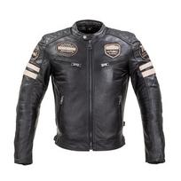Vyriška moto striukė Jacket W-TEC Milano odinė