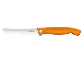 Peilis Victorinox Swiss Classic dantytas, oranžinis, sulankstomas