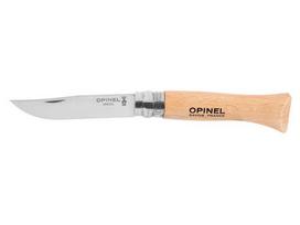 Peilis Opinel 6, Inox nerūdijantis plienas, buko medienos