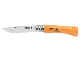 Peilis Opinel 7, anglies plienas, buko medienos
