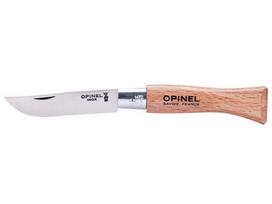 Peilis Opinel 5, Inox nerūdijantis plienas, buko medienos
