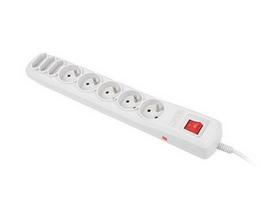 ilgiklius - Natec Surge Protector 8 Outlet Grey 5m - 2 nuotrauka