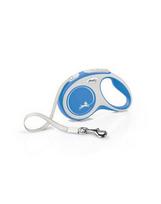 FLEXI New Comfort S Tape 5 m blue automatinis pavadėlis