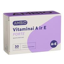 AMBIO VITAMINAS A+E FORTE, 30 kapsulių