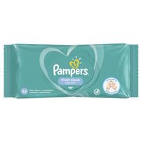  PAMPERS FRESH CLEAN, servetėlės, 52 vnt.