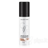 Makiažo gruntas suteikiantis švytėjimo Golden Rose Liquid Glow Illuminator 30 ml