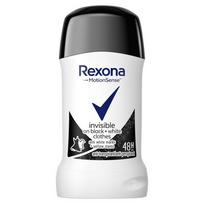 Pieštukinis dezodorantas - antiperspirantas Rexona Invisible on black + white clothes moterims 50 ml