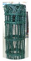 Tvoros tinklas BORDER FENCE, virintas, PVC, žalios sp., 150 x 90 x 2,0 mm x 0,65 x 10 m