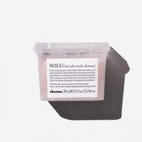 valomoji - Davines SOLU Sea Salt Scrub Cleanser Šveitiklis su jūros druska - 1 nuotrauka