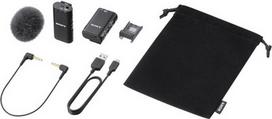 wireless mikrofonai kamerai - Sony ECM-W2BT - 10 nuotrauka
