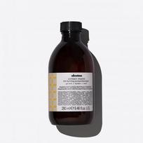 Davines Alchemic Golden Dažantis plaukų šampūnas auksinės spalvos