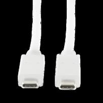 usb c 3.2 gen 2 10gbps laidas - Logilink USB Type-C Cable White 1m - 2 nuotrauka