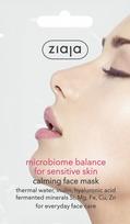  ZIAJA Mikrobiominė veido kaukė jautriai odai 7 ml
