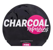 Pink Charcoal Refreshing Sheet Mask 1vnt Moterims Veido kaukės