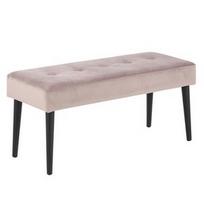 Pufas Home4you Glory Dusty Rose, rožinis, 95 cm x 38 cm x 45 cm