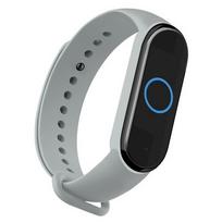 Fusion Accessories Wave band for Xiaomi Mi Band 3 / Mi Band 4 gray