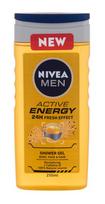 Nivea Men Active Energy 250ml Vyrams Dušo želė