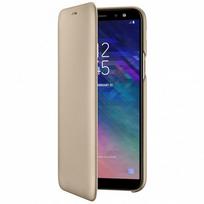 samsung a6 - Dėklas Samsung Galaxy A6 Wallet Case Gold - 4 nuotrauka