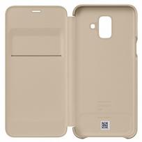 samsung a6 - Dėklas Samsung Galaxy A6 Wallet Case Gold - 5 nuotrauka