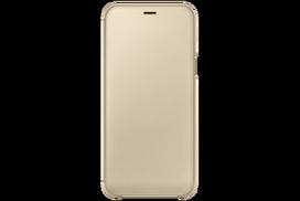 samsung a6 - Dėklas Samsung Galaxy A6 Wallet Case Gold - 7 nuotrauka