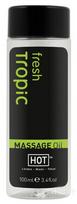 Masažo aliejus "Fresh Tropic" HOT 100 ml.