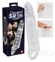 Penio mova “Crystal Skin Penis Sleeve” Crystal, skaidri