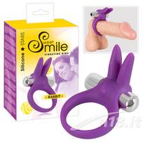vibro ziedas - Vibruojantis penio žiedas "​​Rabbit"​​​ - 1 nuotrauka