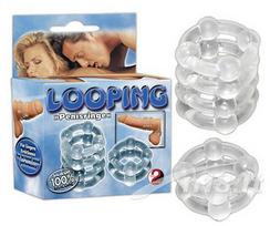 Penio žiedų rinkinys "​​​​Looping"​​​​, 2 vnt