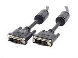 dual link dvi - Gembird Cable DVI-I to DVI-I Black 3m - 1 nuotrauka