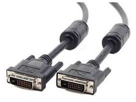 dual link dvi - Gembird Cable DVI-I to DVI-I Black 3m - 2 nuotrauka
