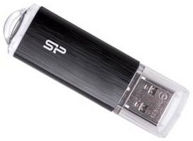 usb raktas 2gb - Silicon Power Blaze B02 32GB Black (Juodas) - 1 nuotrauka