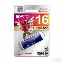 usb 16gb - Silicon Power Blaze B05 16GB Deep Blue (Mėlynas) - 6 nuotrauka