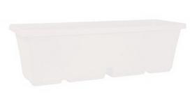 Gėlių vazonas Plastic pot DOMOLETTI. TBTISB40-110, Ø 40 cm, white