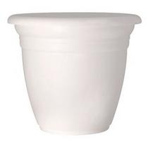 Plastikinis vazonas DOMOLETTI, TE000045-110, Ø 40 cm, baltas